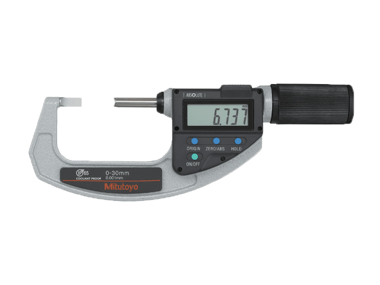 SERIES 422 Quickmike Non-Rotating Spindle Blade Micrometer - Inspection ...