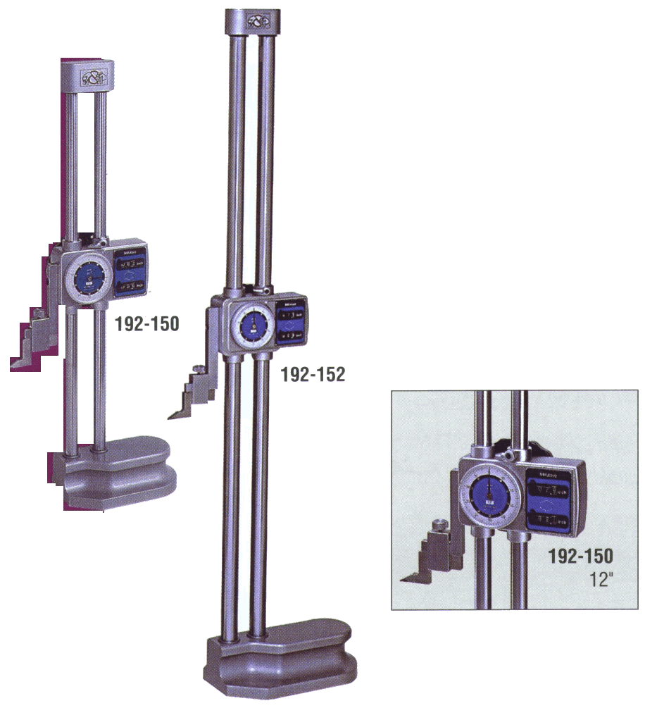 Mitutoyo Digital Counter Type Height Gages 192 Series