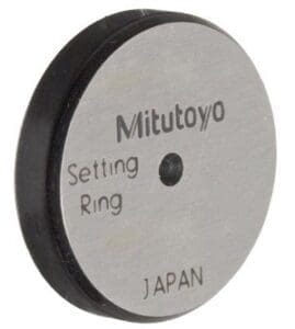 Mitutoyo Bore Gage Setting Rings - Shop Inspection Engineering